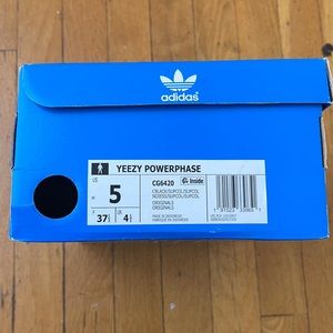 US Men’s size 5 Yeezy Powerphase